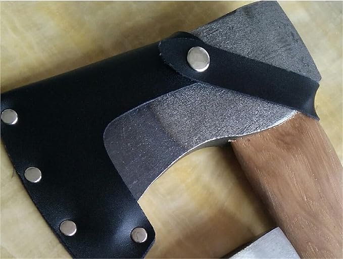 1pc Axe Sheath Hatchet Cover Protective Case Camping Supply Thickened Material Decorative Belt for Outdoor Camping Blade Protection