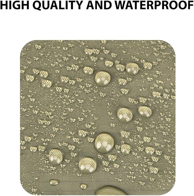 Gold Armour Rainfly Tarp Hammock Premium 14.7ft/12ft/10ft/8ft Rain Fly Cover Waterproof Ultralight Camping Shelter Canopy Survival Equipment Gear Camping Tent Accessories (OD Green 12ft x 10ft)
