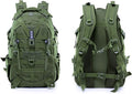 Military Tactical Backpack25L Army 3 Days Assault Pack BagOutdoor Tactical Bag Backpack for MenMolle Rucksack Waterproof (Green)