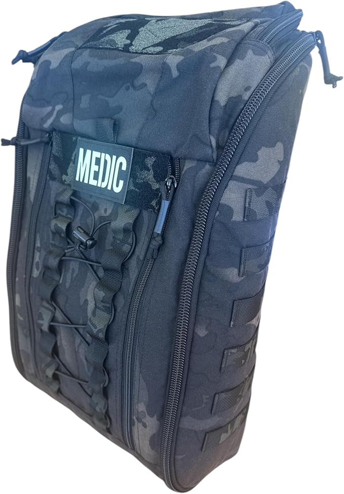 Redemption Tactical Crusader Medical Backpack Tactial First Aid Backpack (Black OCP Camo)