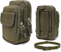 Small Molle Pouch Tactical Waterproof Cellphone Multipurpose Wallet Outdoor Sports EDC Gadget Slim Utility Waist Bag