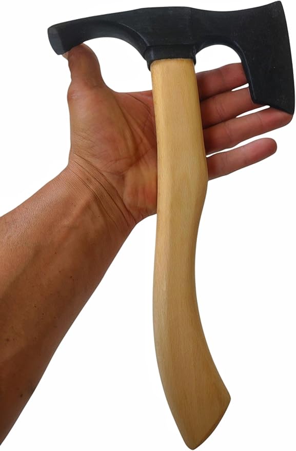 Bearded Hatchet Combo Axe with Adze Blade Bushcraft - Ergonomic Handle