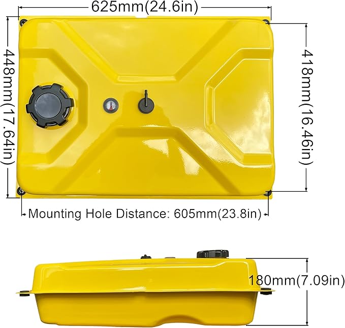 Generator Gas Metal Fuel Tank for Champion 5500 6250 6500 6875 7500 7800 7850 8000 9000 7000 7200 9375 Watt Firman Honda &amp Clone 5KW
