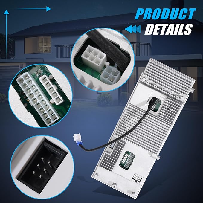 0H6680D Nexus Controller Control Panel Assembly Compatible with Generac 2010-2012 15kW 20kW 22kW Air-Cooled Standby Generators CNTR AC HSB Replaces 0H6680DSRV 0H6680