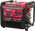 4400-Watt Dual Fuel Portable Inverter Generator PowerSmart Gas Powered CO-Sensor Lightweight &amp Quiet for Home Use and Emergency Backup Camping EPA Compliant