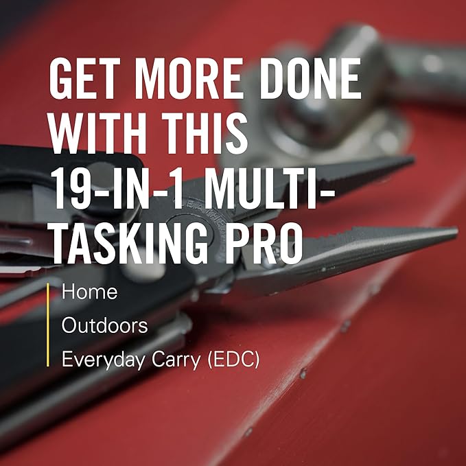 LEATHERMAN Charge Plus 19-in-1 Full-Size Versatile Multi-tool for Home Outdoors Everyday Carry (EDC) Stainless Steel