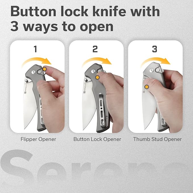 SENCUT ArcBlast Bundles with Serene Pocket Knife