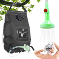 5 Gallon Camping Shower Solar Bath Pouch Showers Head Portable Outdoor Showers with Hose Feature Shower for Indoor Home Workplace Apartments Cabin Field Balcony Deck for Outdoor Use
