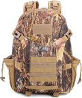 Tactical Military Assault 30L Travel Backpack Army 3-Day Assault Pack for Camping Hunting Trekking Outdoor Survival Range Molle Bag with Multi-Compartment Storage Maple Leaf
