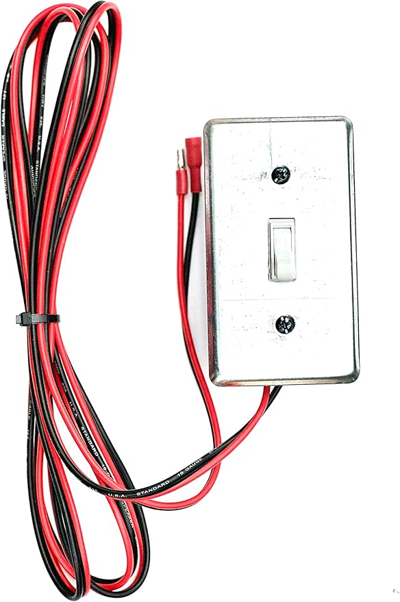 Amtrak Solar On/Off Switch - Premium Control Switch for Solar Powered Attic Fans - Easy Installation Weather-Resistant - Compatible with All Ventilation Systems - USA Made