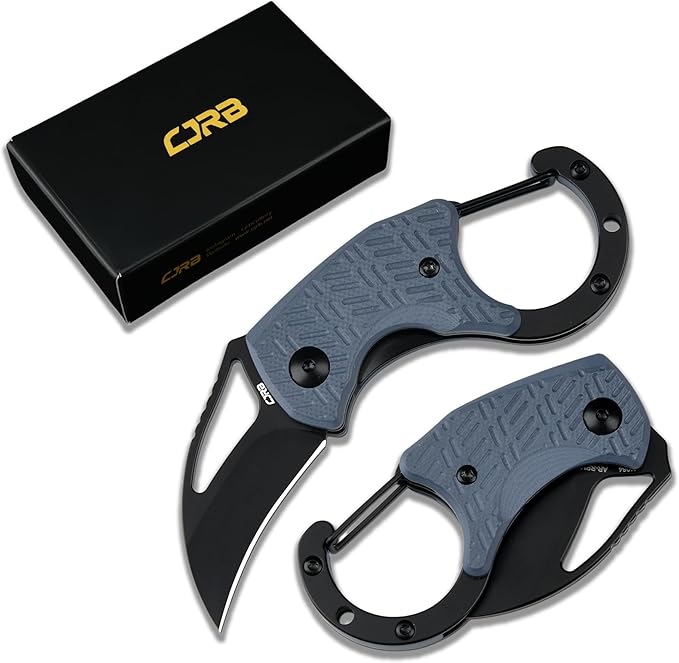Small Pocket Knife for Men CJRB Anansi(1964) Folding Knife with 1.61'' AR-RPM9 Steel G10 Handle EDC Knife for Men(1964 Blue)