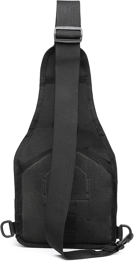 ATBP Small Tactical Sling Bag for Men with Holster Military EDC Shoulder Bag CCW Crossbody Bag 7 Liters