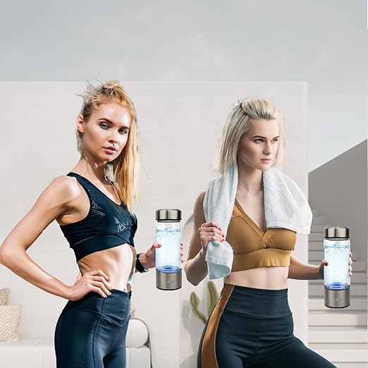 2025 Portable Hydrogen Water Bottle GeneratorSports Cup3-Min Hydrogen Infusion Rechargeablefor HomeOfficeTravel Sports &amp Gift