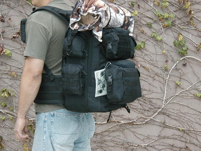 Explorer Tactical Gun Concealment Backpack With Molle Webbing Hydration Ready