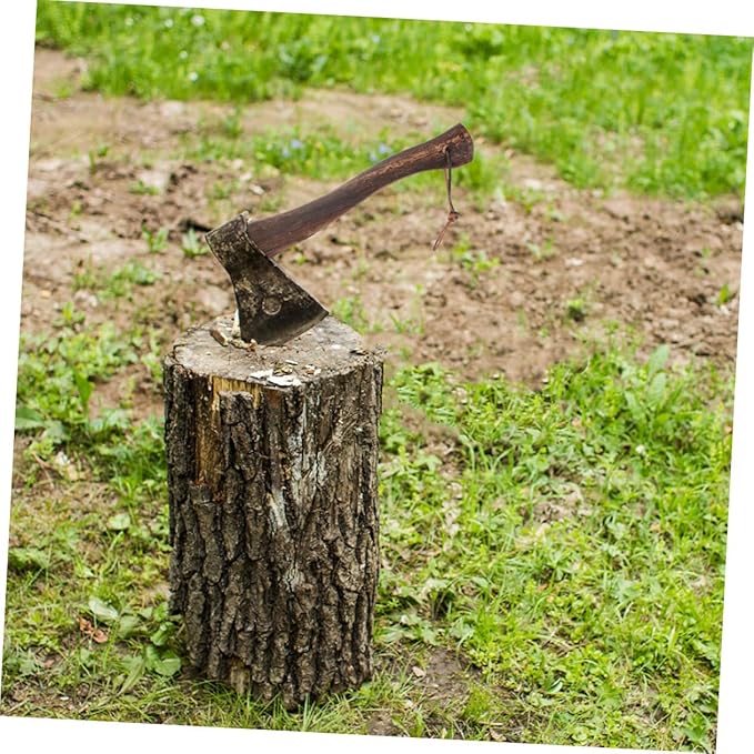 BESPORTBLE 2pcs Wooden Axe Handle Replacement for Gardening Axe Sturdy Non-Slip Grip