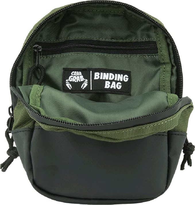Crab Grab Unisex Binding Bag/Army Green