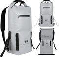 Ridgefrost 20L Dry Bag | Waterproof w/2 Compartments | Dry Bag for Beach &amp More | Lightweight Roll-Top &amp Roll-Bottom backpack