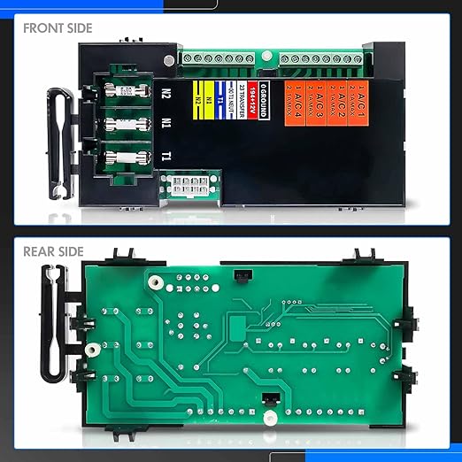 A0004499959 Smart AC Module Load Shed Module (SACM) w/Fuse Fit for Generac Generator Automatic Transfer Switch 100 200 Amp ATS Control Module Shedding Loads During Overload Replace# 10000004183
