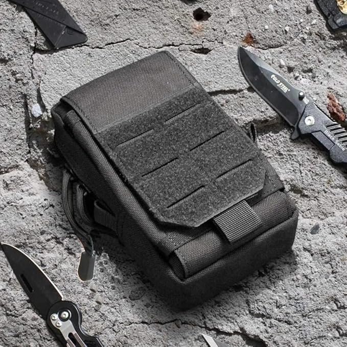 Outdoor Sports Multifunctional Medical Storage Waist Pack Tactical Camouflage Cell Phone Pouch Coin Pouch Molle Accessory Bag