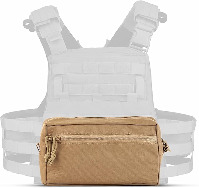 Small Tool Pouch Zipper Bag Molle Pouch General Purpose (GP) Pouch Pouch Organizer Multipurpose Storage Pouch