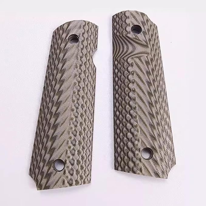 Knife Handle Resin Material With Screws Used For Various Cutting Tools(Green2)