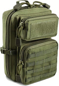 Tactical Waterproof Molle Pouch Compact EDC Tool Pouch Bag Mini Utility Shoulder Strap &amp Two D-Rings