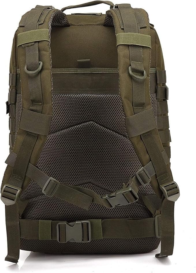 Jungle Leopard 50L Nylon Waterproof Trekking Fishing Hunting Bag Backpack Outdoor Military Rucksacks Tactical Sports Camping Hiking (Color : TBP001Army Green)