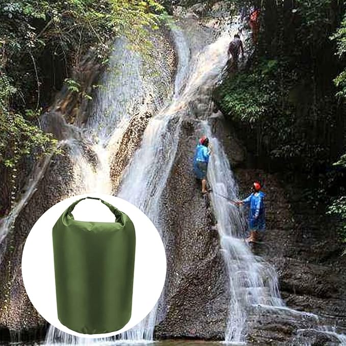 Waterproof Dry Bag 8L/40L/70L 3-Pack Dry Sack Lightweight Outdoor Dry Bags Travel Duffel Bags Roll Top Sack for Kayaking Boating Swimming Camping Hiking Fishing