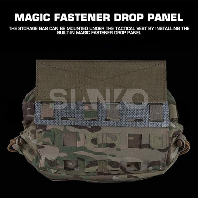 Molle Multifunction Tactical Storage PouchLarge capacity Airsoft Hunting Military Organizer Bag Sundry Carrier Waist Pack