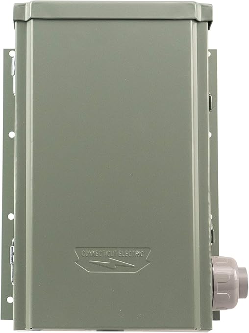 Connecticut Electric EmerGen Transfer Switch - 50 Amp 10-Circuit 12500 Watts for Generator (Transfer Switch Only)