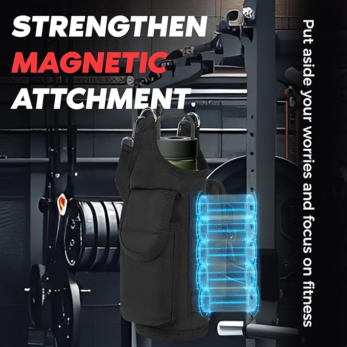 9L Tactical Mini Backpack + Magnetic Bottle Pouch Bundle — EDC Compact Set