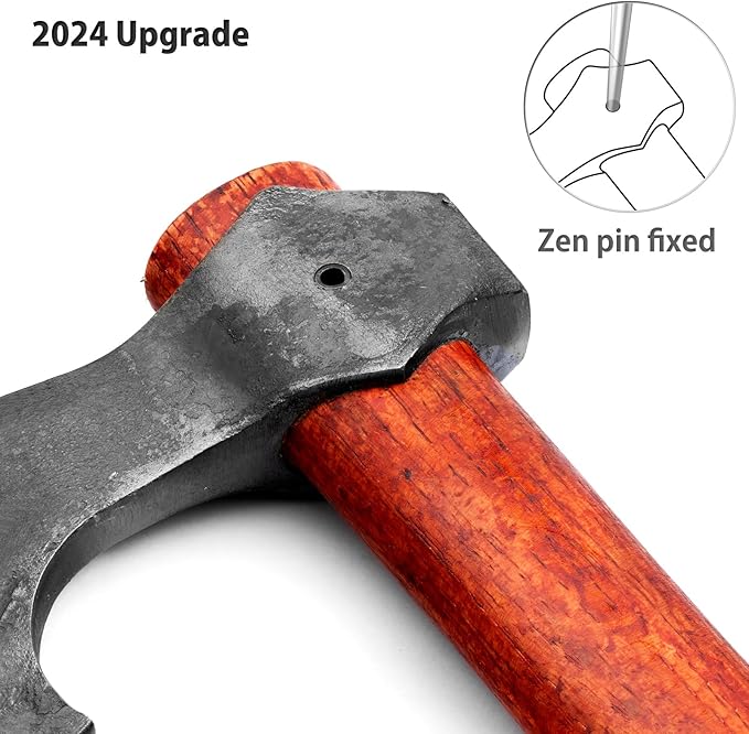 NedFoss 16 Champion Throwing Axe Set 2 Pack Throwing Axes and Tomahawks with 1065 High Carbon Steel &amp Wooden Handle Perfect for Axe Throwing Game Recreation Cabin Dector Gift for Men