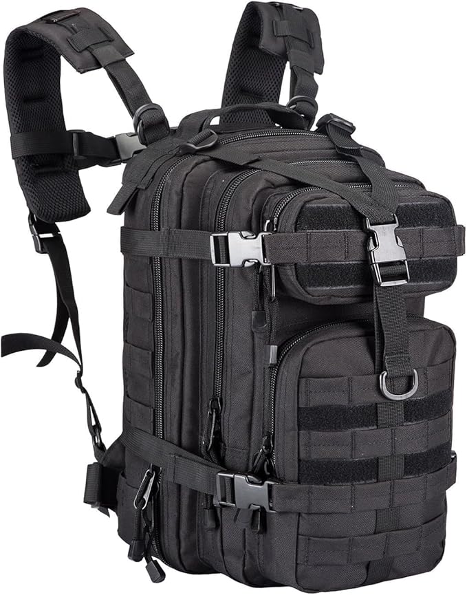 Small Military Tactical Backpack Army Assault Rucksack GYM Hiking Bug Out Bag