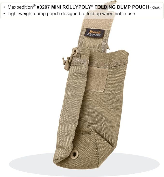 Maxpedition Mini Rollypoly Folding Dump Pouch