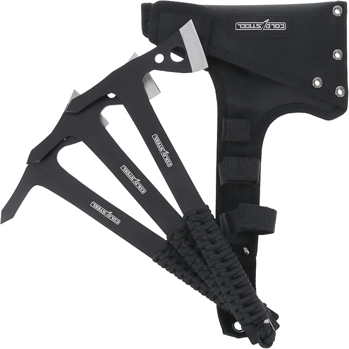 Cold Steel / 1.75in Throwing Axes w/Nylon Sheath-3pk