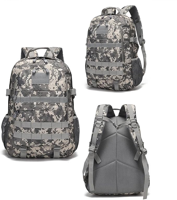 Tactical Backpack for Men Hiking Day Pack 3 Day Assault Pack Molle Military Rucksack Waterproof 35L EDC Bag (ACU)