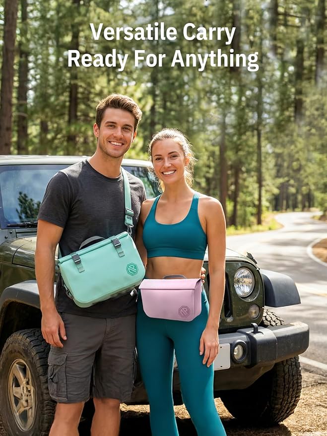 niphean IPX7 Waterproof Dry Bag with Magnetic One-Hand Closure 7.5L Sling Crossbody Bag for Men Women Dry Bags Waterproof Backpack for Paddleboarding Kayaking Beach Boating Camping and Daily