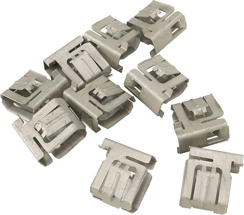 10 Pcs Solar Rail Mounting Bracket Wear Spring Steel Quick Assembly Solar Panel Installation BuckleSolar Panel Mounting Bracket Solar Wind Power Parts