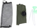 Keenso Solar Shower Bag 20L Large Capacity Camping Shower Bag with Adjustable Waterflow Head and Detachable Hose for Outdoor Camping Beach Swimming