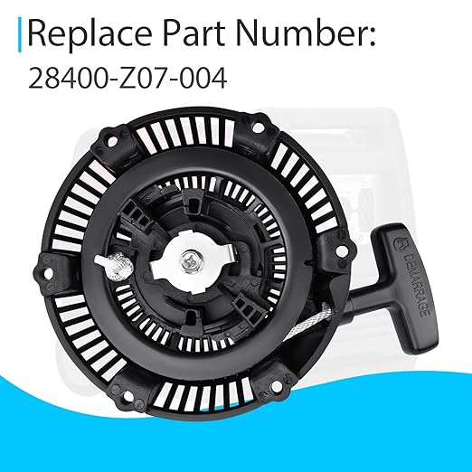 Pull Start Recoil Starter Compatible with Hond-a EU2000i Inverter Generator Replaces 28400-Z07-004