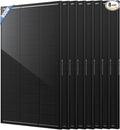 800 Watt Solar Panels 8 Pack 100W 12V N-Type 16BB High Efficiency Solar Panel Kit with 25.6% Conversion Monocrystalline Solar Panels for RV Fleet Cabins Farms &amp Off Grid Systems
