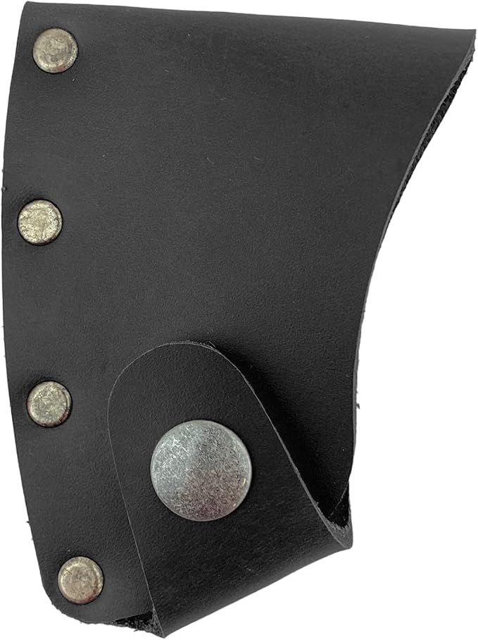 Hatchet Blade Cover Handmade from Full Grain Leather - Protector Case Cover Small Axe Blade Safety Sleeve Camping Accessory Lumberjack Outdoor Essentials