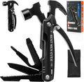BIBURY Multi-Tool Gifts for Him 12 in 1 Hammer Multitool Gifts for Men Gift for Dad Who Have Everything Mens Valentines Day Gifts Cool Gadgets for Boyfriend Husband