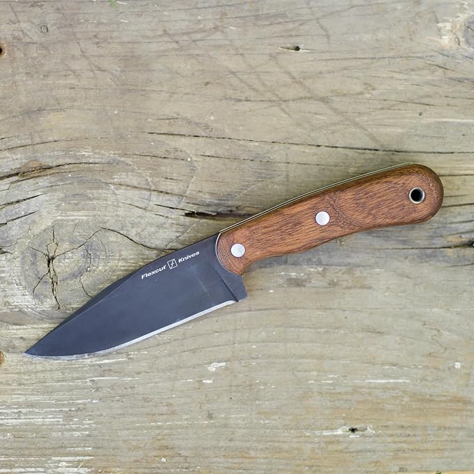 FLEXCUT Hawthorne Knife Collection Seeker - Sapele w/White Liner (FTKFB4C)