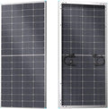 Renogy Bifacial Solar Panel 250W N-Type 16BB 250 Watt Solar Panel 12V Double-Side 25% High-Efficiency PV Module Power Charger for RV Marine Rooftop Farm Battery and Other Off-Grid Applications