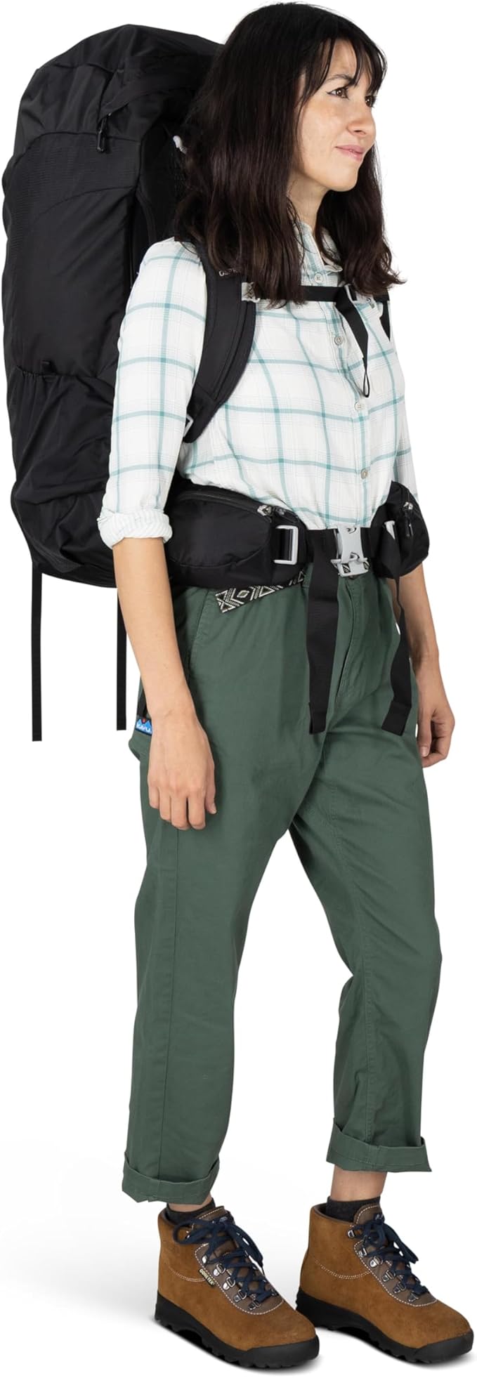 Osprey Fairview Trek Women's Travel Backpack - Hybrid Backpacking &amp Travel Bag with Internal Organization