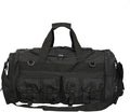 UNISTRENGH Men's Outdoor Sports Travel Duffle Bags Large Capacity 30'' Military Molle Tactical Gear Single Shoulder Bag For Mountaineering Camping Hunting (Black)