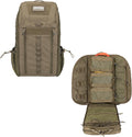 EXCELLENT ELITE SPANKER Medical Backpack Tactical Knapsack Outdoor Rucksack Camping Survival First Aid Backpack(Ranger Green)