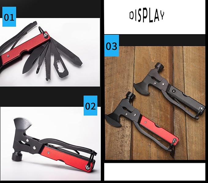 Multi-Purpose Pocket Knife Pliers Kit Durable Stainless Steel Multi-Plier Multi-Tool for Survival Camping Hunting