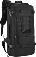 HUNTVP 50L 3 Way Tactical Backpack Military MOLLE Assault Backpack Modular WR Bag